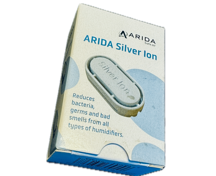 Arida Silver Ion minskar bacterier