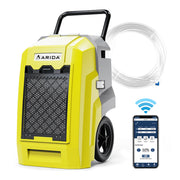 Arida Storm Pro 70 liter byggtørker med app og pumpe for byggeplasser