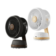 Arida Breeze powerful and quiet table fan (white/dark)