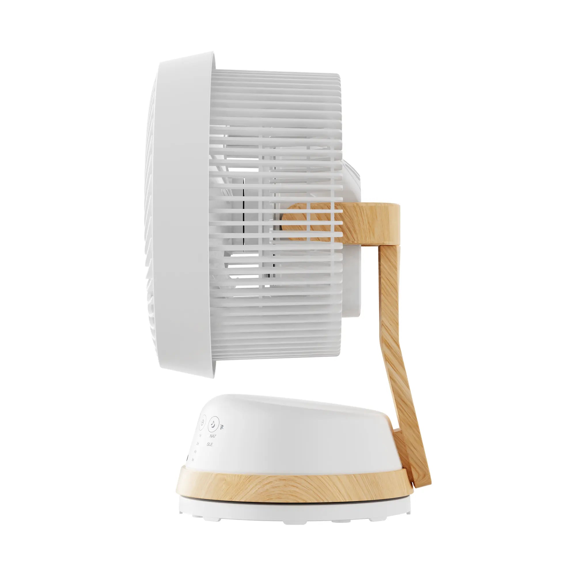 Arida Breeze powerful and quiet table fan (white/dark)