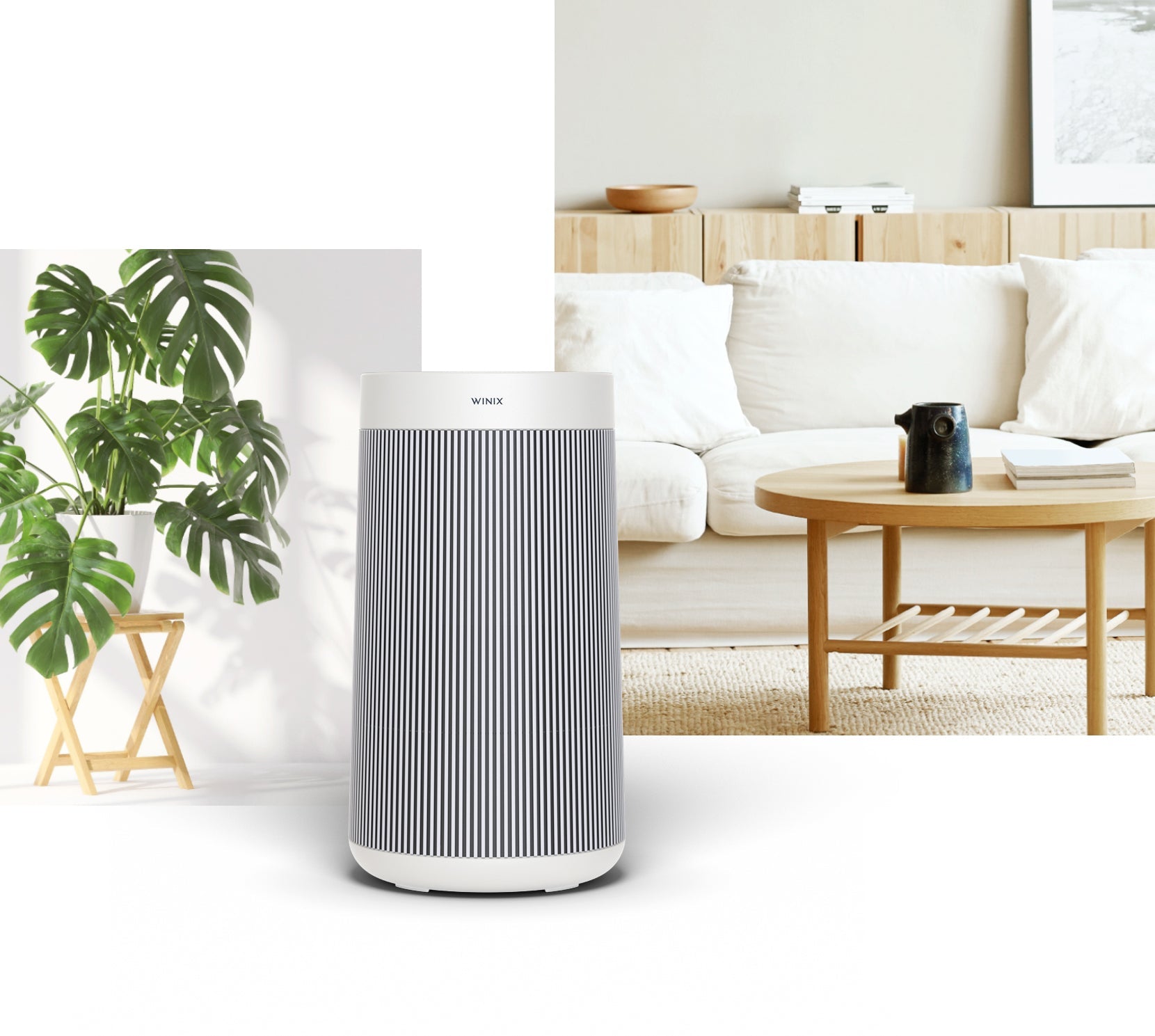 Winix T800 WiFi luftrenser stilrent design