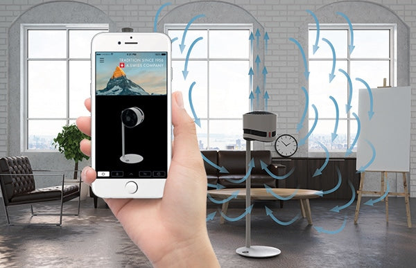 vifte med app på stativ Boneco F235